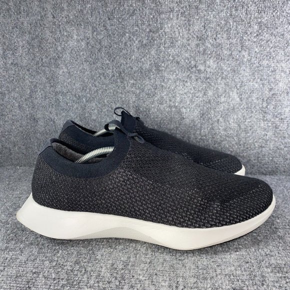 allbirds Other - Allbirds Tree Dasher Relay Mens 13.5 Slip On Shoes Black White Athletic Comfort